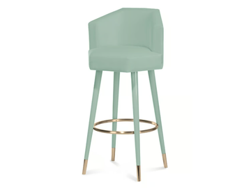 BEELICIOUS - Velvet barstool with footrest by ROYAL STRANGER - view 2